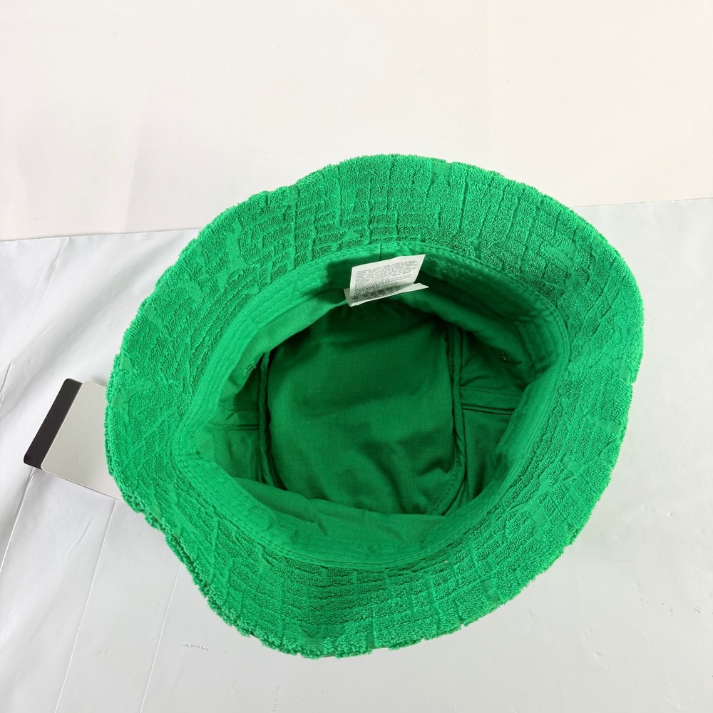 Nike Jordan Kids Apex Bucket Hat Pine Green Terry Cloth Size 8-20 - Picture 7 of 7